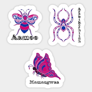 Bisexual Indigenous Buggies Sticker